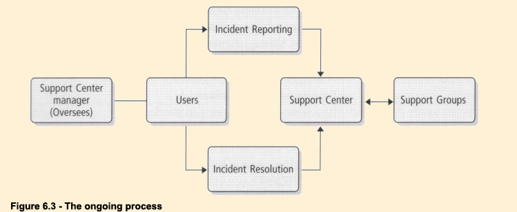 Figure 6.3 - The ongoing process