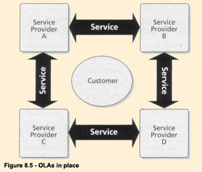 Figure 8.5 - OLAs in place