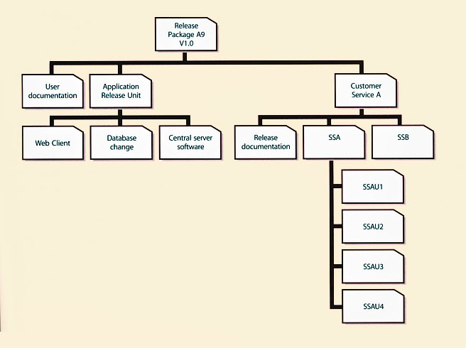 Figure 4.19 Example of a release package